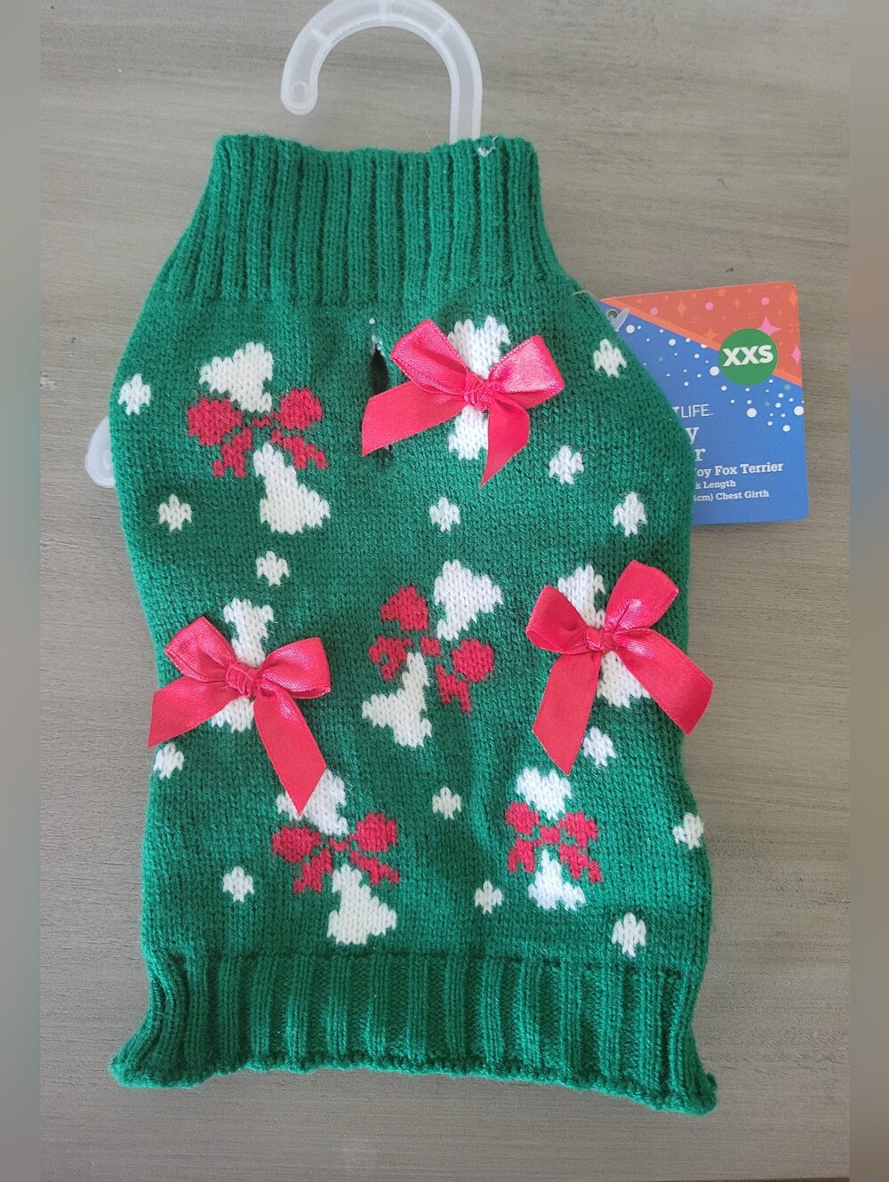 Christmas Holiday Knit Sweater for Dog NWT